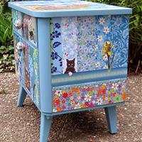 Kinderkommode "Frecher Kater"