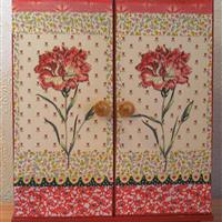 Puppenschrank "Nelken"