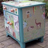 Kinderkommode "Tiere aus aller Welt"