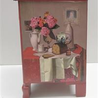 Stillleben mit Blumenvasen   