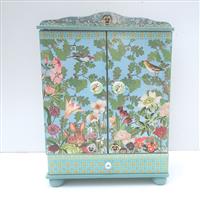 Großes Puppenbett "Kolibris"