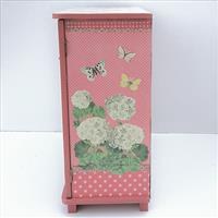 Puppenschrank "Geranien"  