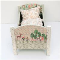 Puppenbett "Das arglose Reh"   