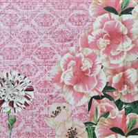 Schubladenkommode "Hibiskusblüten"