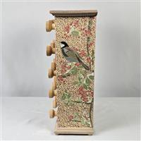 Minikommode "Blumenmuster"