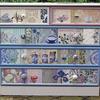 Sideboard "Blaues Geschirr"