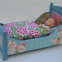 Puppenbett "Apfelblüte"  