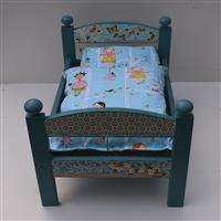 Puppenbett "Kirschblüten"  